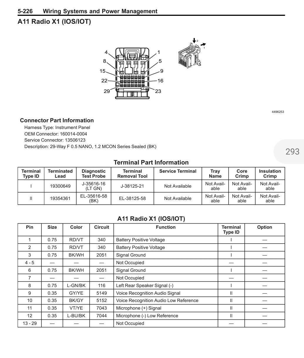 2007 gmc sierra radio wiring diagram