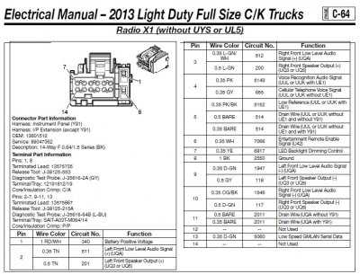 2007 tahoe radio wiring diagram