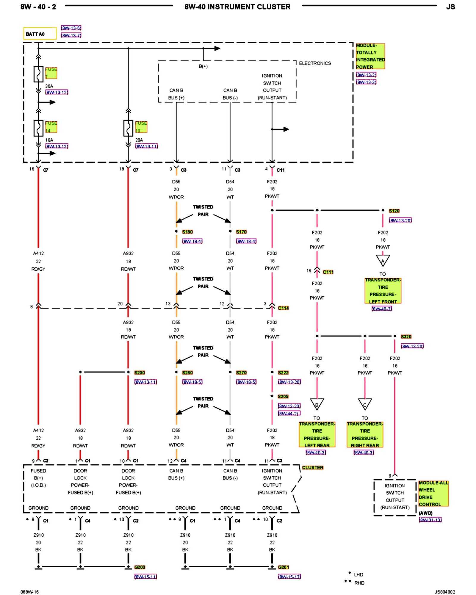 2008 dodge avenger stereo wiring diagram