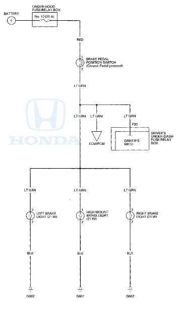 2008 honda accord headlight wiring diagram