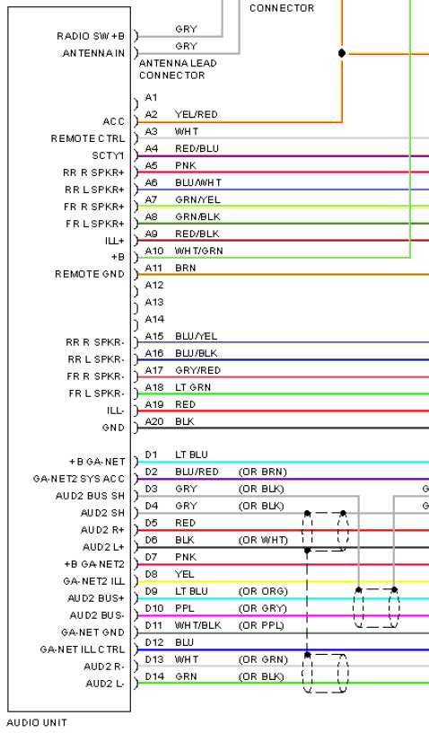 2010 dodge ram radio wiring diagram