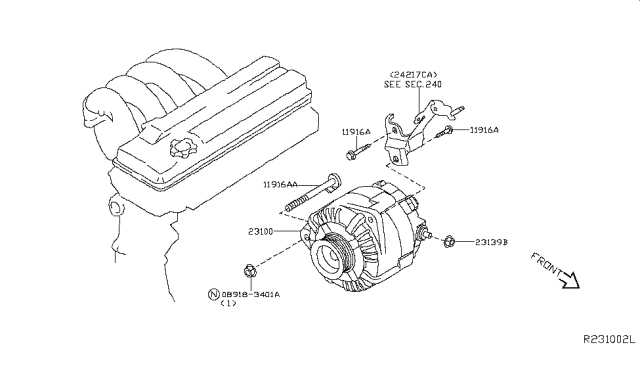 2010 nissan maxima alternator wiring diagram