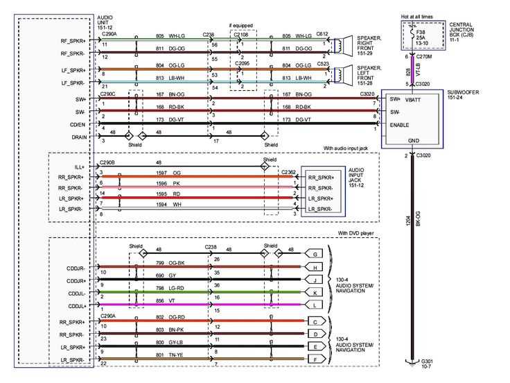 2010 ford f150 stereo wiring diagram