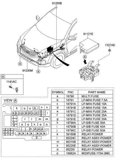 2011 kia sorento radio wiring diagram