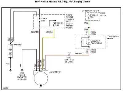 2011 nissan maxima alternator connector wiring diagram