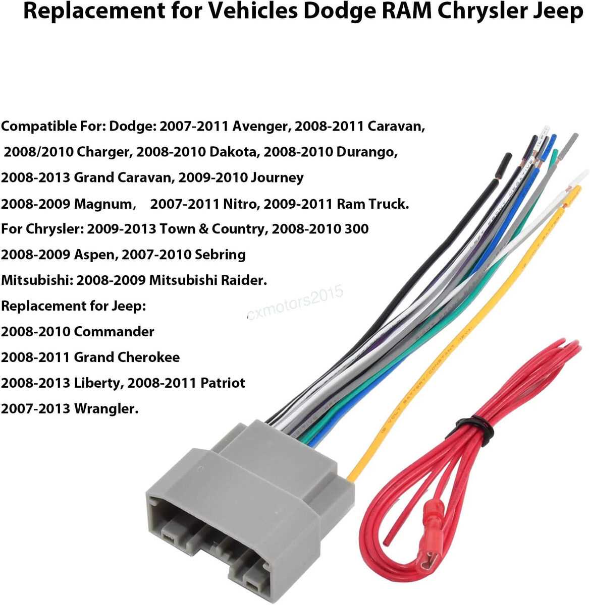 2013 dodge durango radio wiring diagram