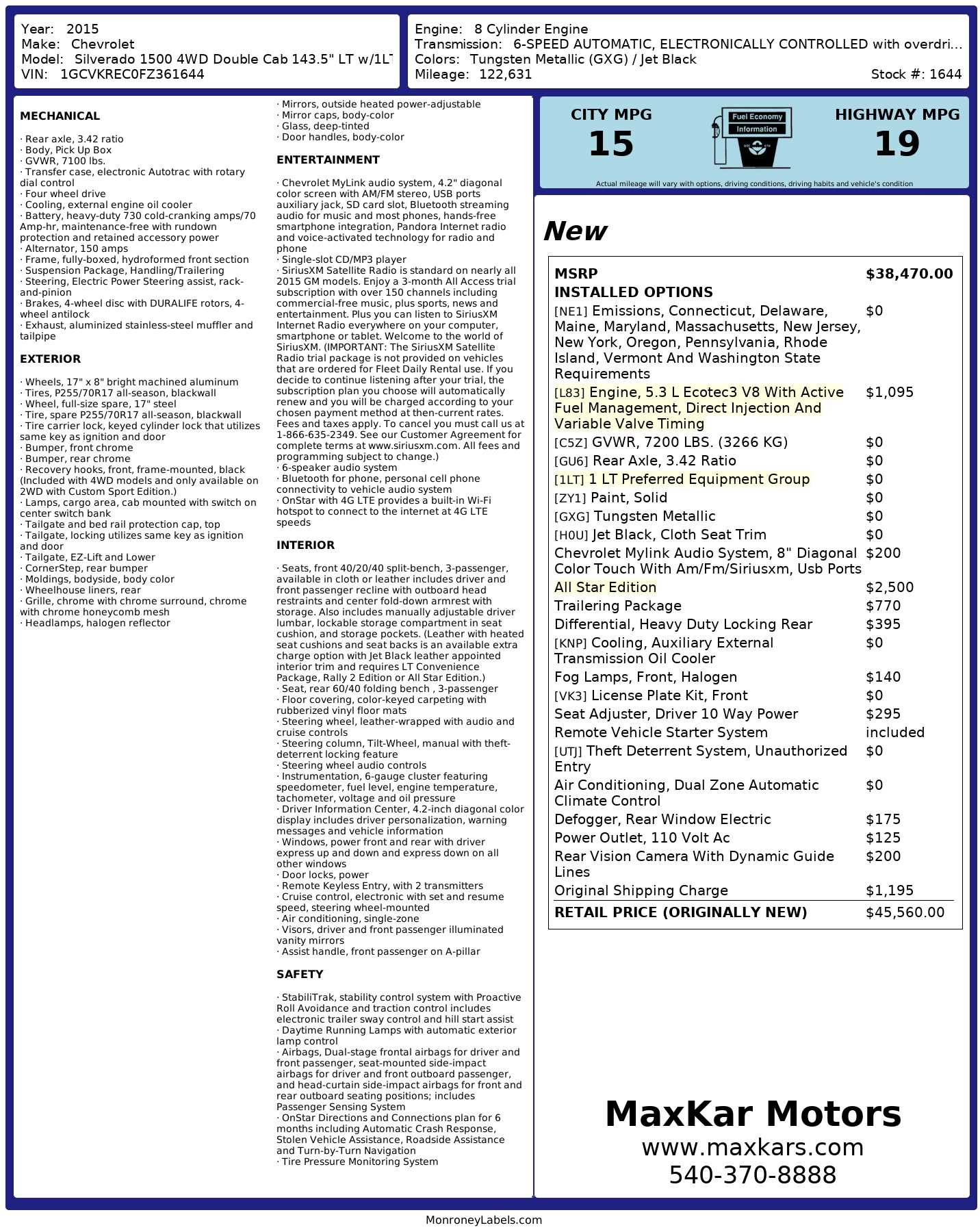 2015 chevy silverado wiring diagram