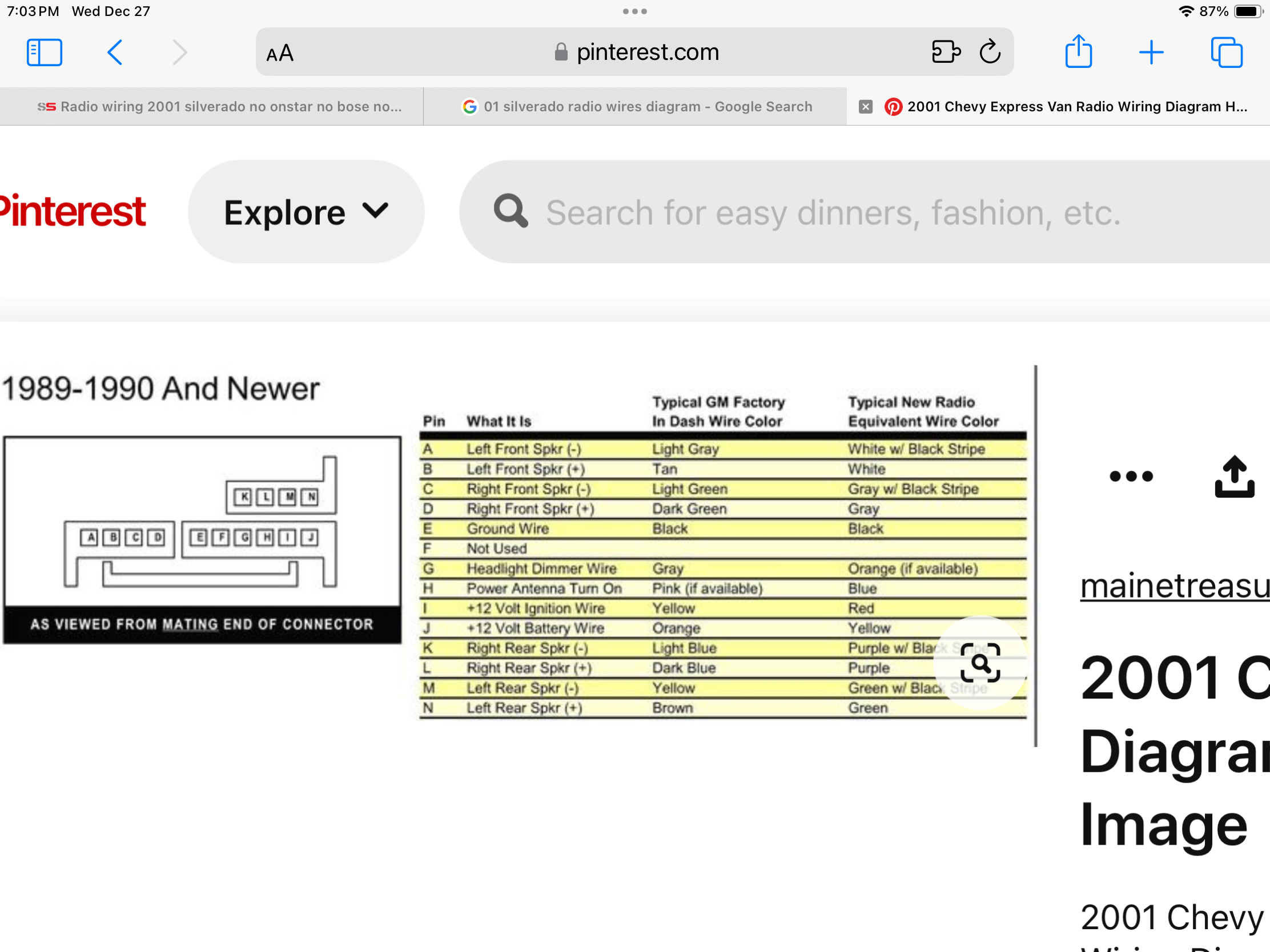 2015 silverado radio wiring diagram