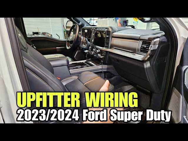 2022 ford upfitter switches wiring diagram