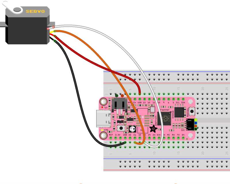 5 wire rc servo wiring diagram