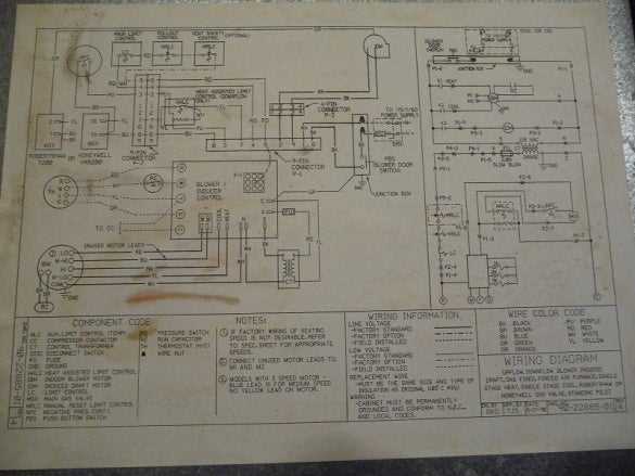 rheem gas ruud furnace control board wiring diagram