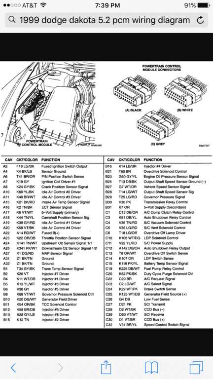 2001 dodge wiring diagram