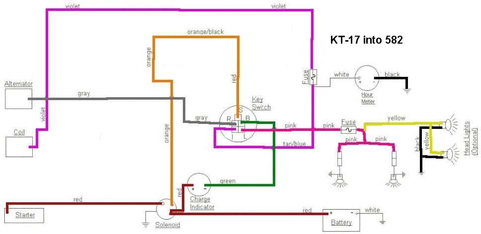 wiring diagram for a kohler engine