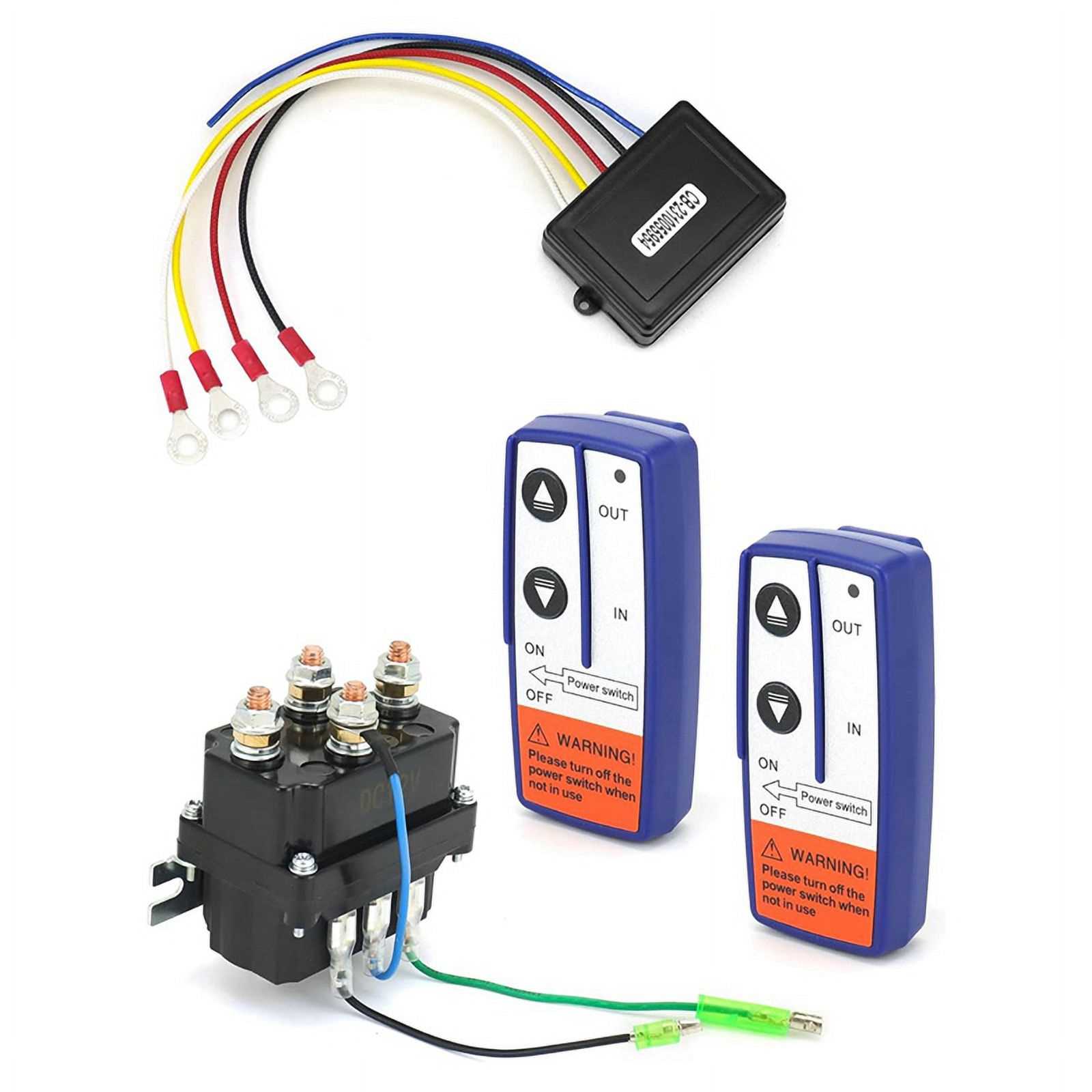 badlands wireless winch remote wiring diagram