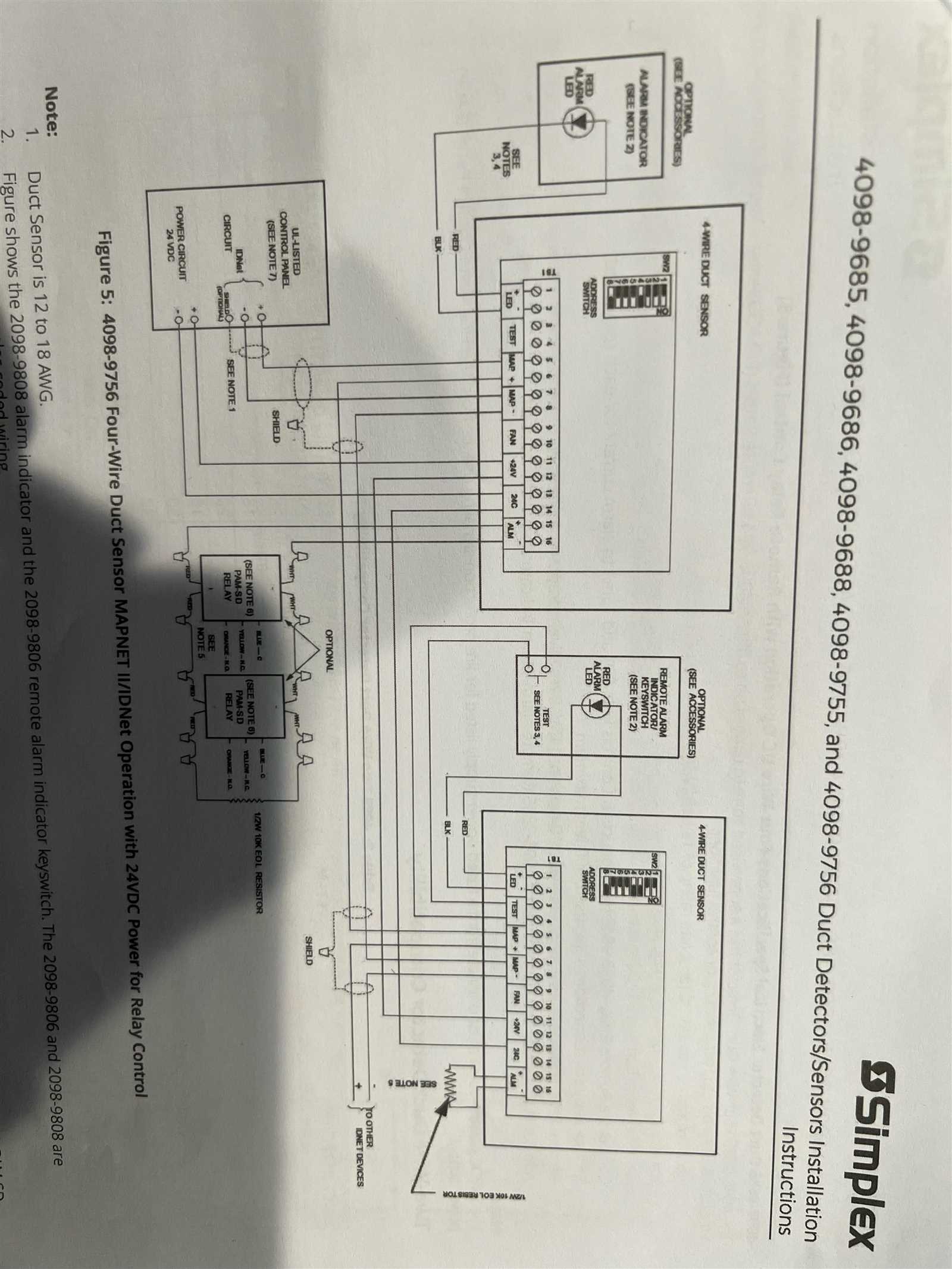 hvac smoke detector wiring diagram