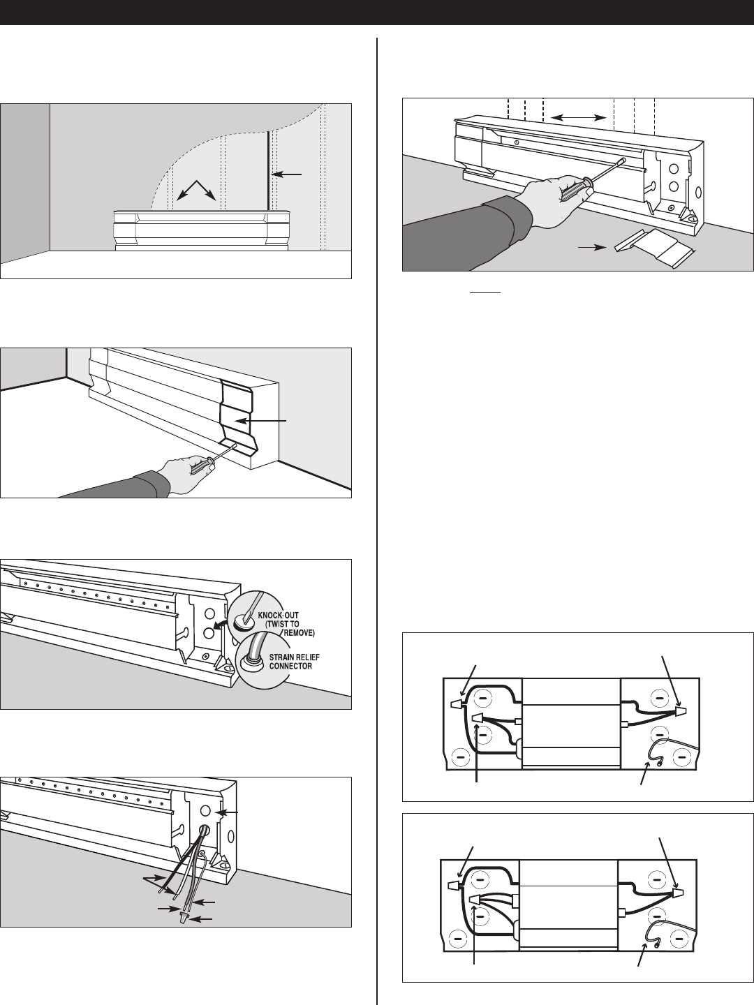 electric baseboard heating wiring diagram