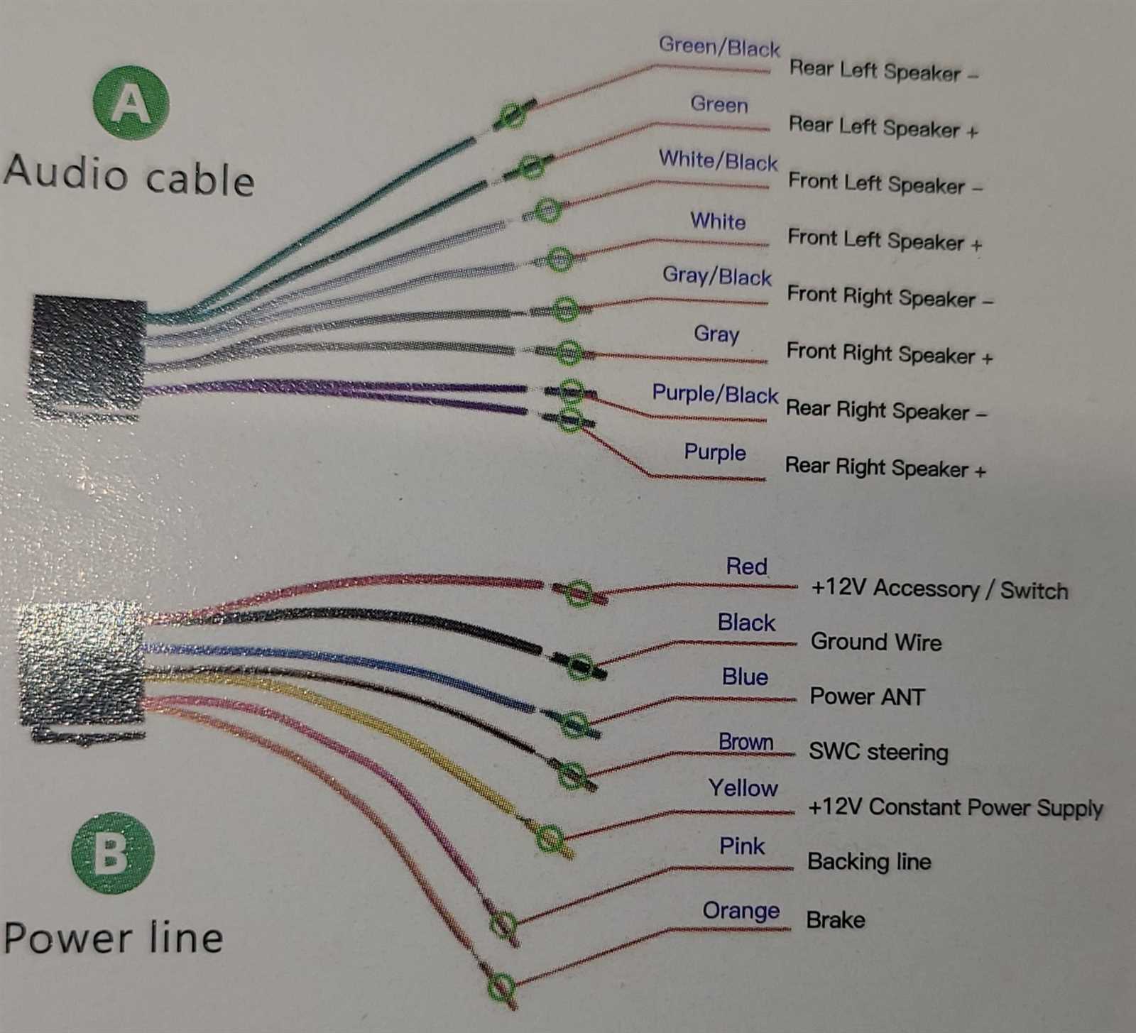 color code free chrysler radio wiring diagram