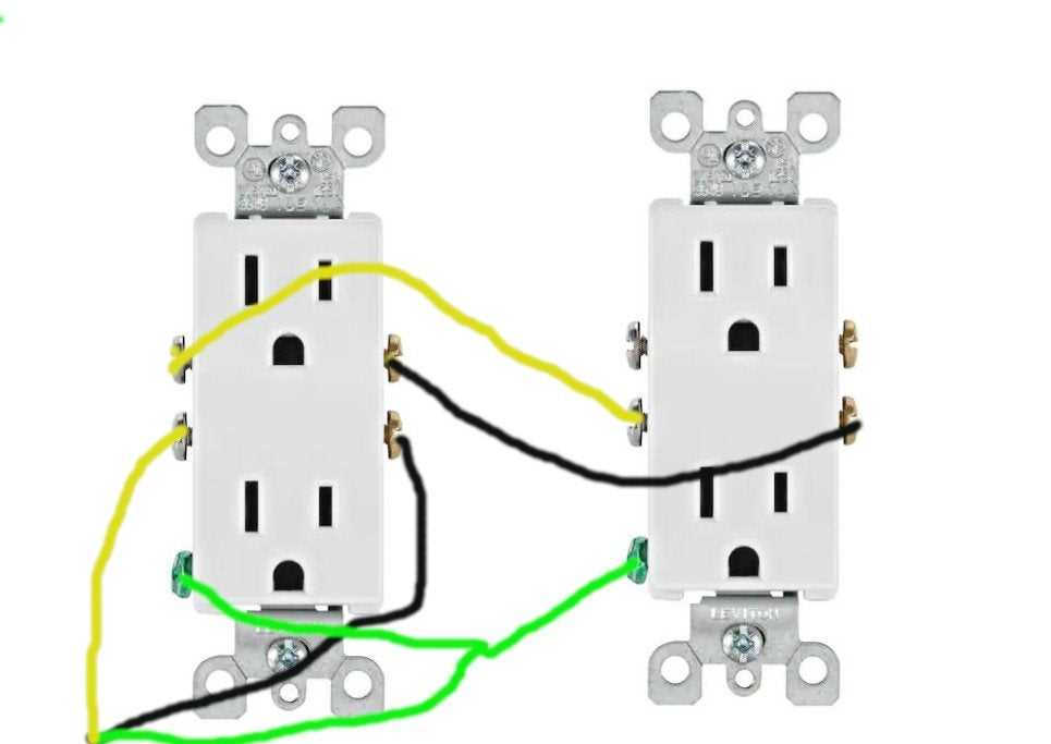 wiring diagram wall outlet