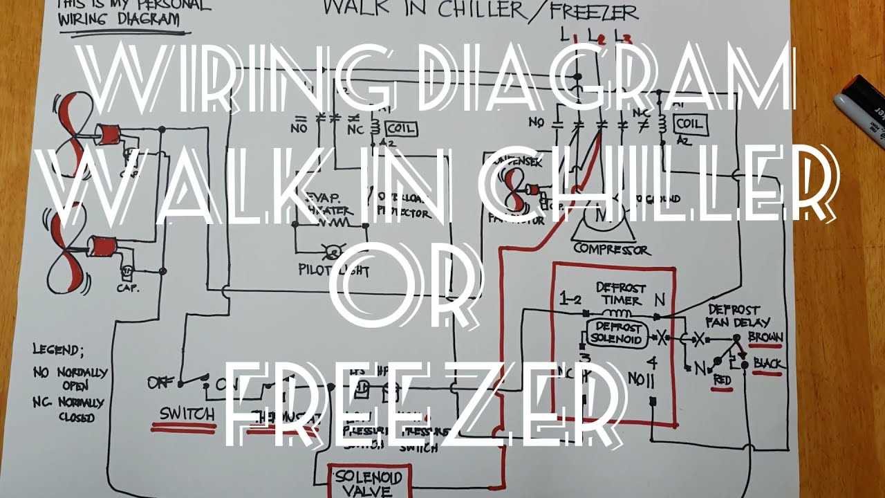 walk in freezer defrost timer wiring diagram