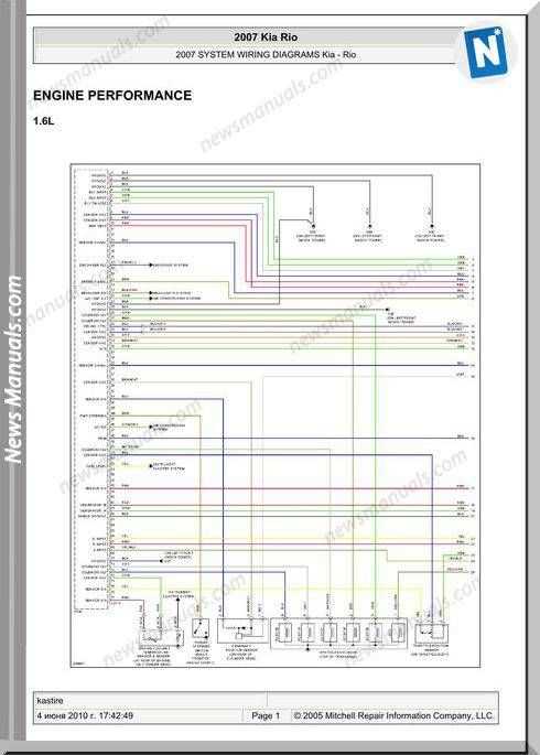 2007 kia rio radio wiring diagram