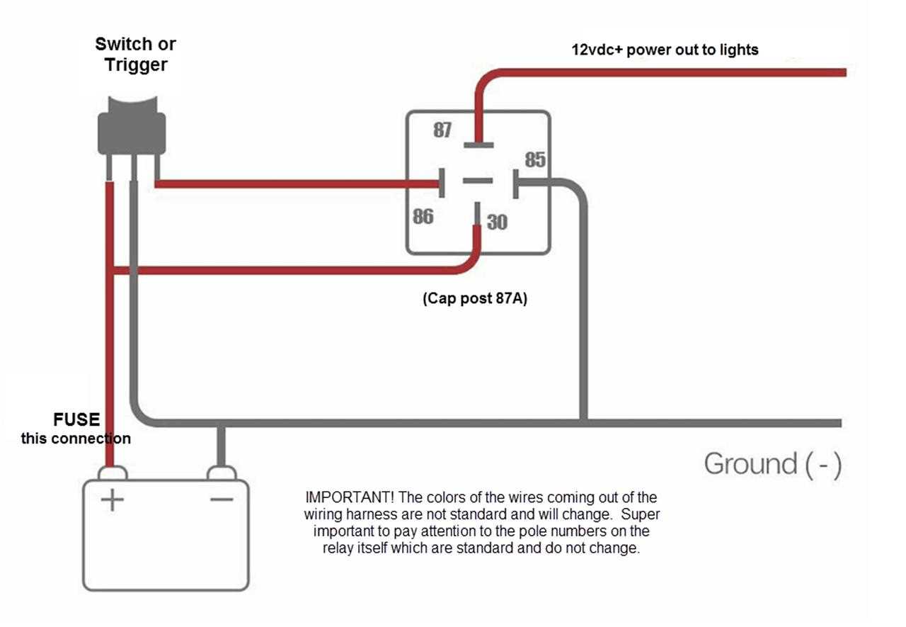 40 amp relay wiring diagram