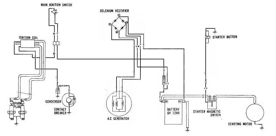 6 wire generator ignition switch wiring diagram