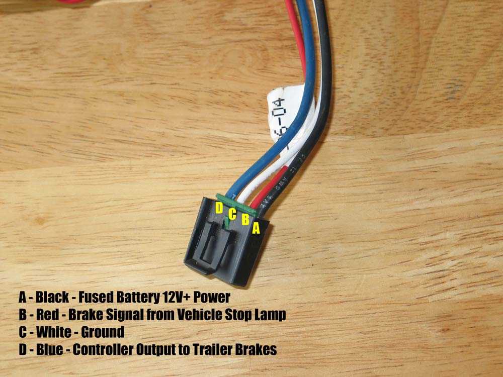 electric trailer brakes wiring diagram