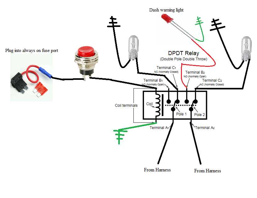 diagram chevy brake light switch wiring