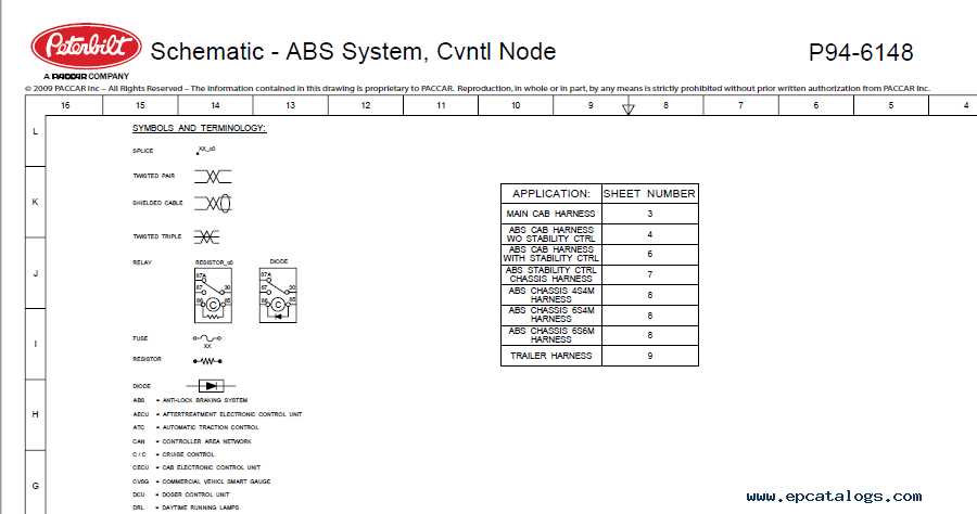 schematic peterbilt wiring diagram free