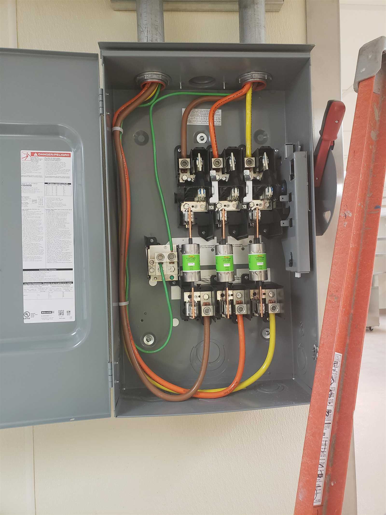 3 phase disconnect switch wiring diagram