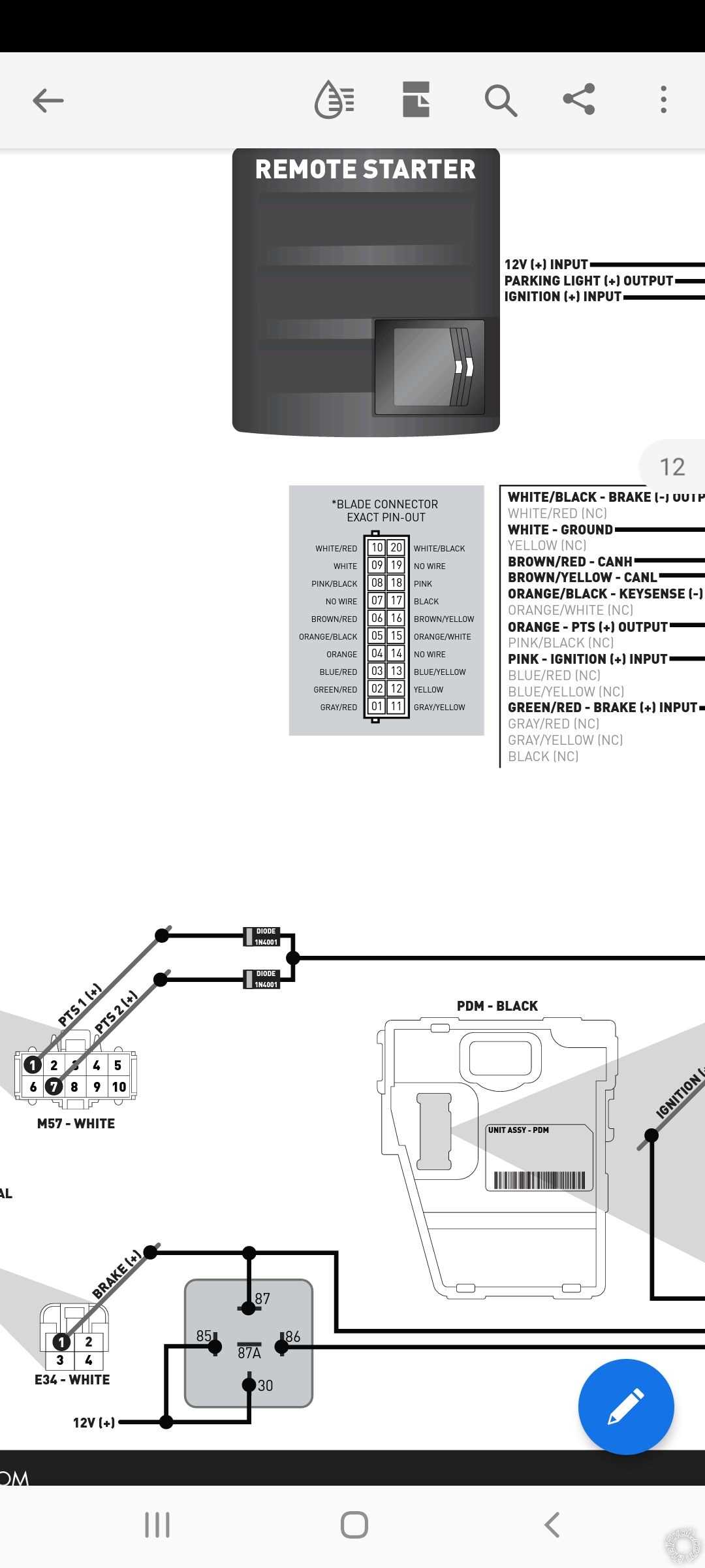 compustar starter kill relay wiring diagram