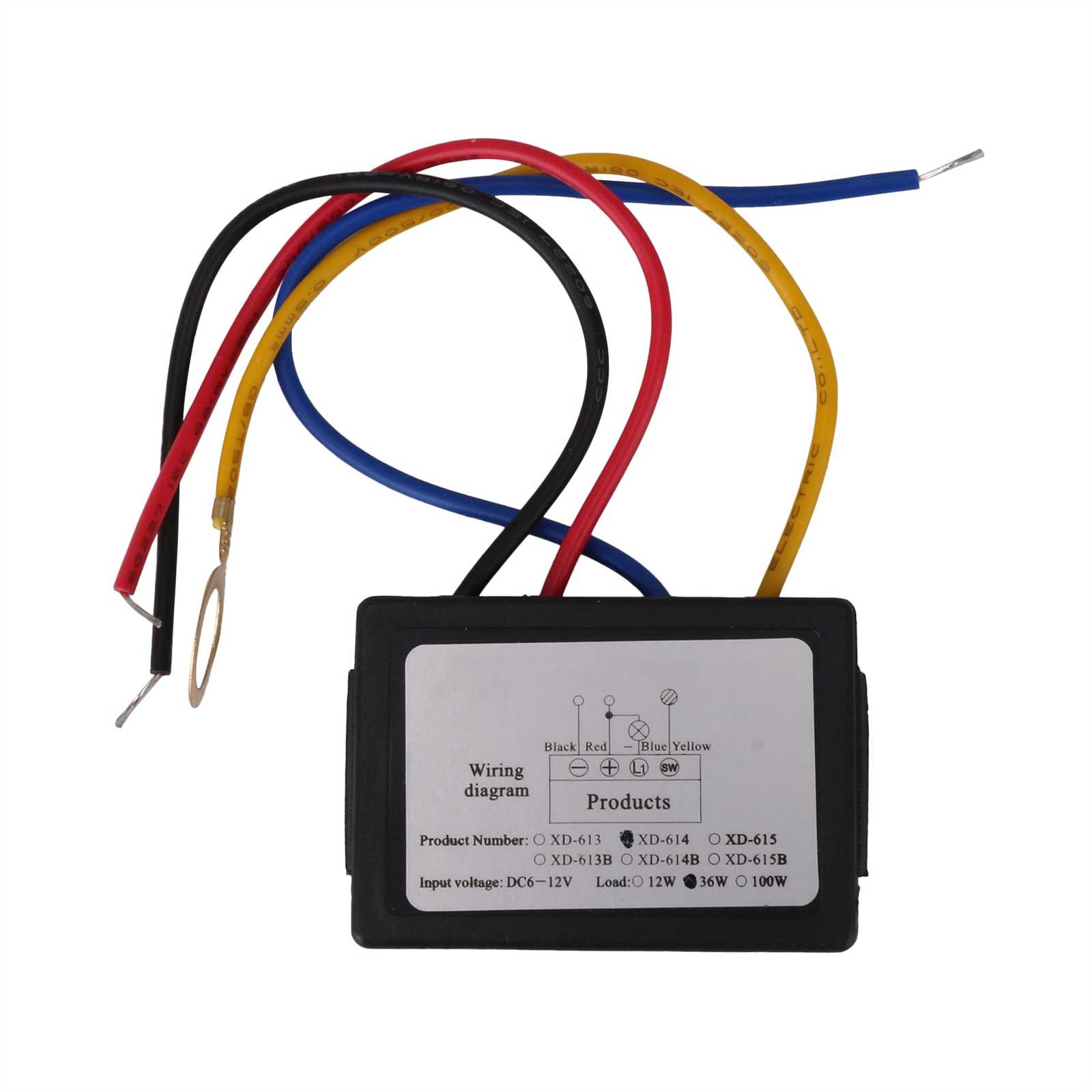 wiring diagram dimmer