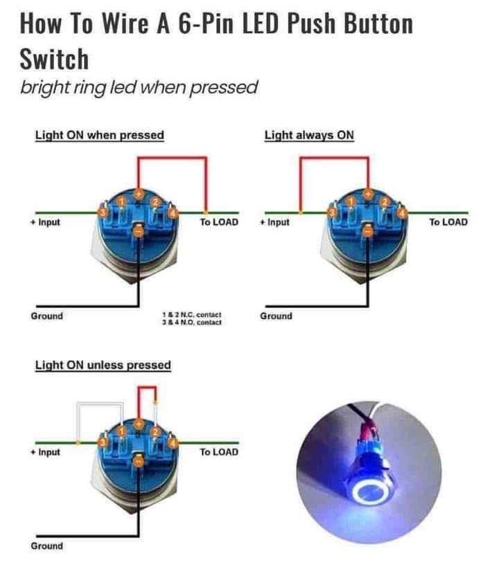 push button horn wiring diagram