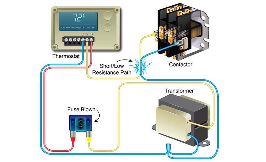 hvac transformer wiring diagram