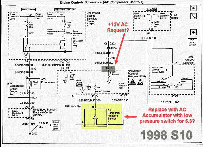 gm 3 wire ac pressure switch wiring diagram