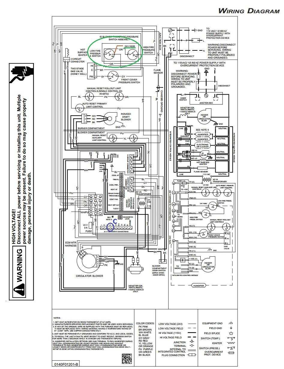 goodman condenser wiring diagram