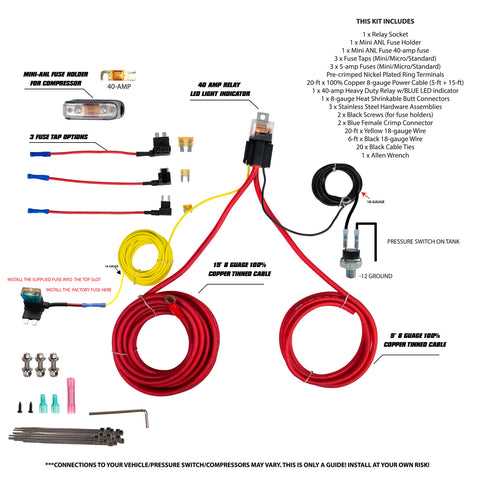 air ride switch box wiring diagram