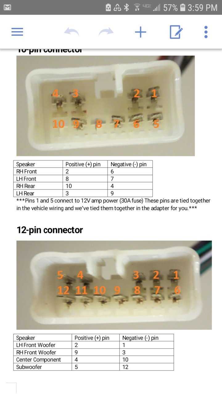 toyota jbl amplifier wiring diagram