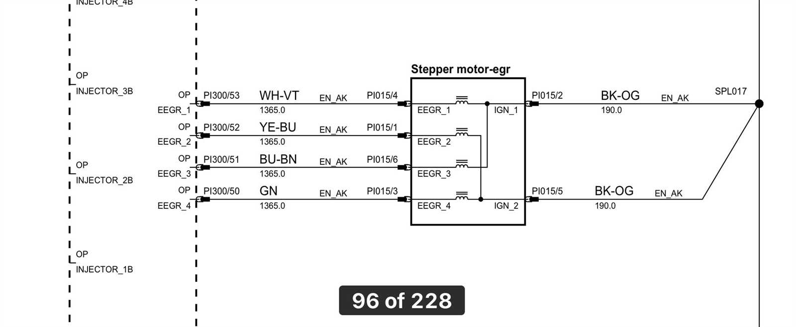 egr valve wiring diagram