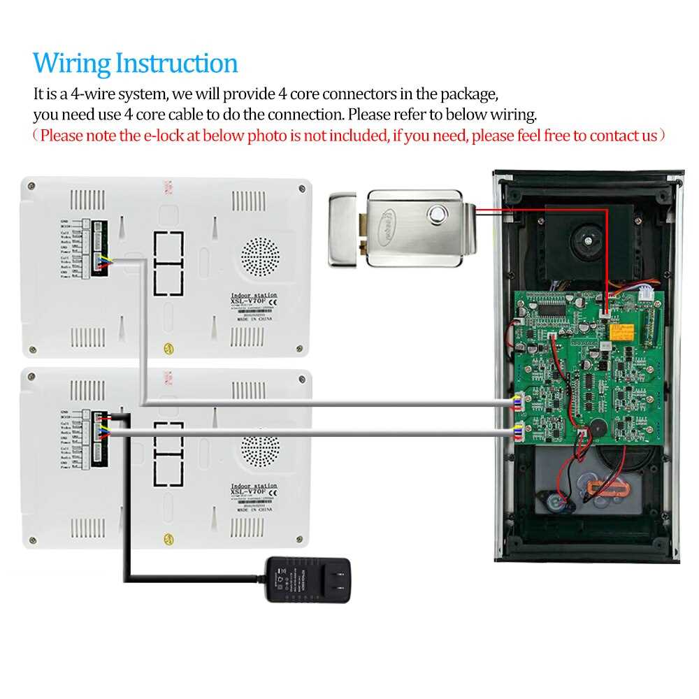 4 wire intercom wiring diagram