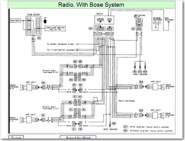 bose amplifier wiring diagram