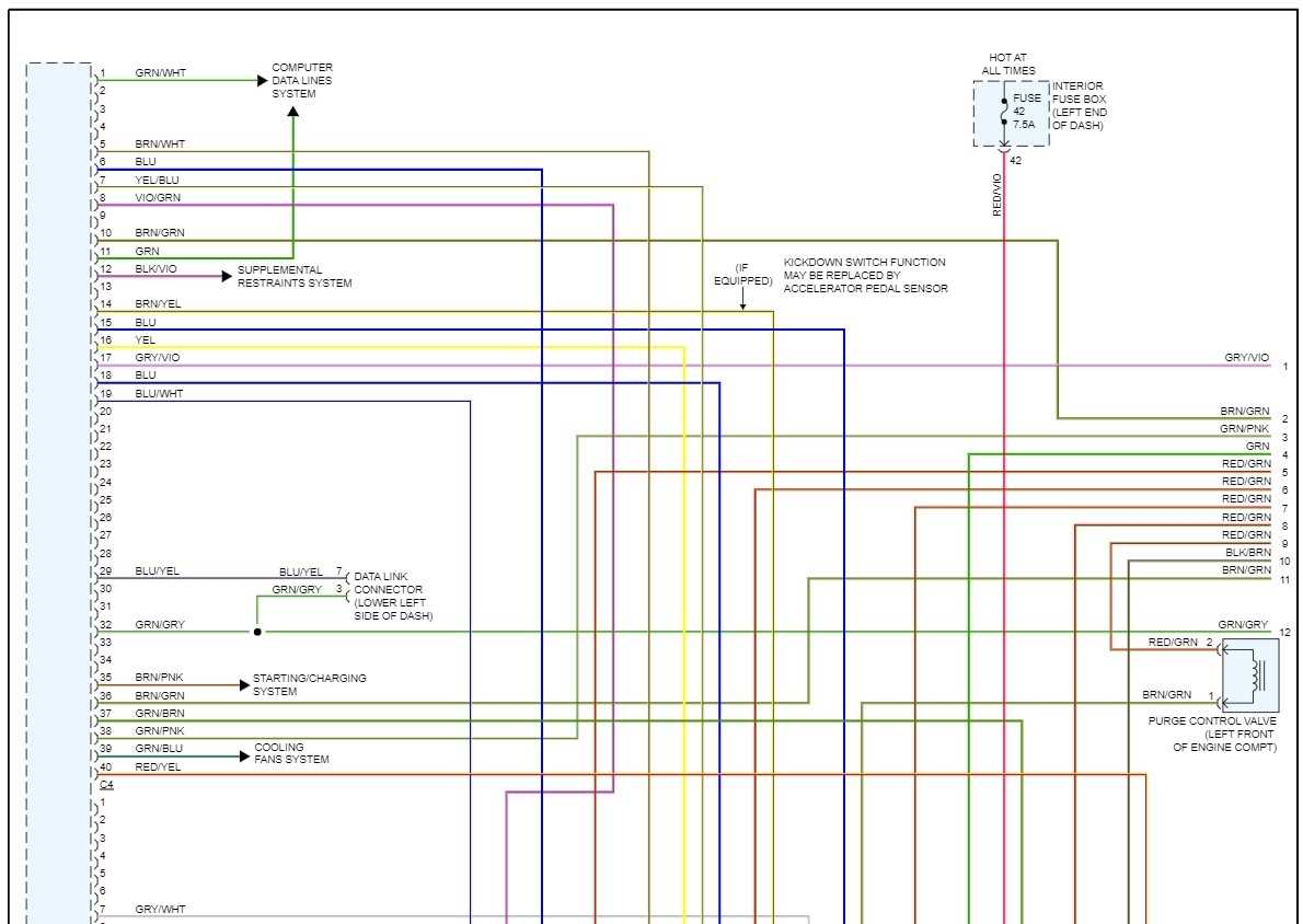 fuel injector wiring diagram