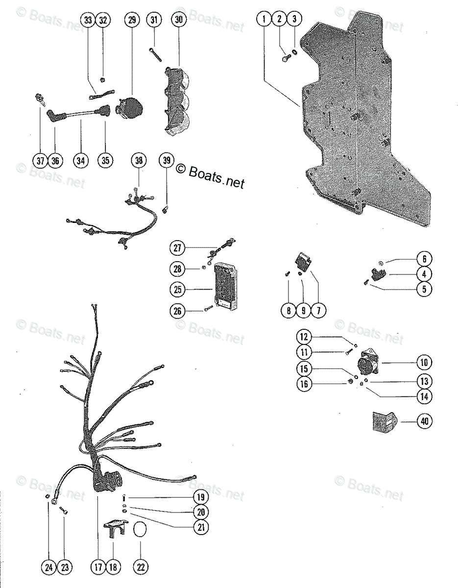 wiring diagram for mercury ignition switch