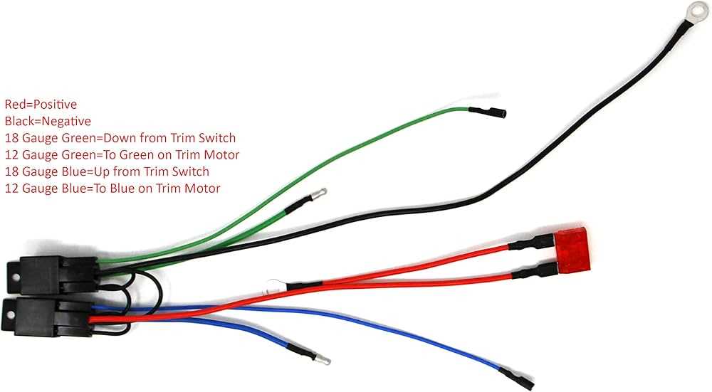 2 wire trim motor wiring diagram