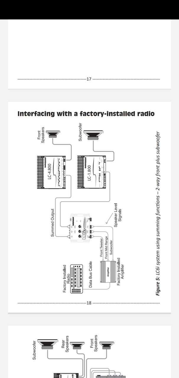 8 speakers 4 channel amp wiring diagram