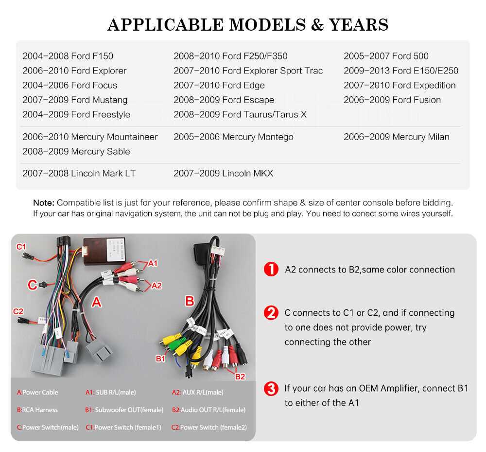 04 f150 radio wiring diagram