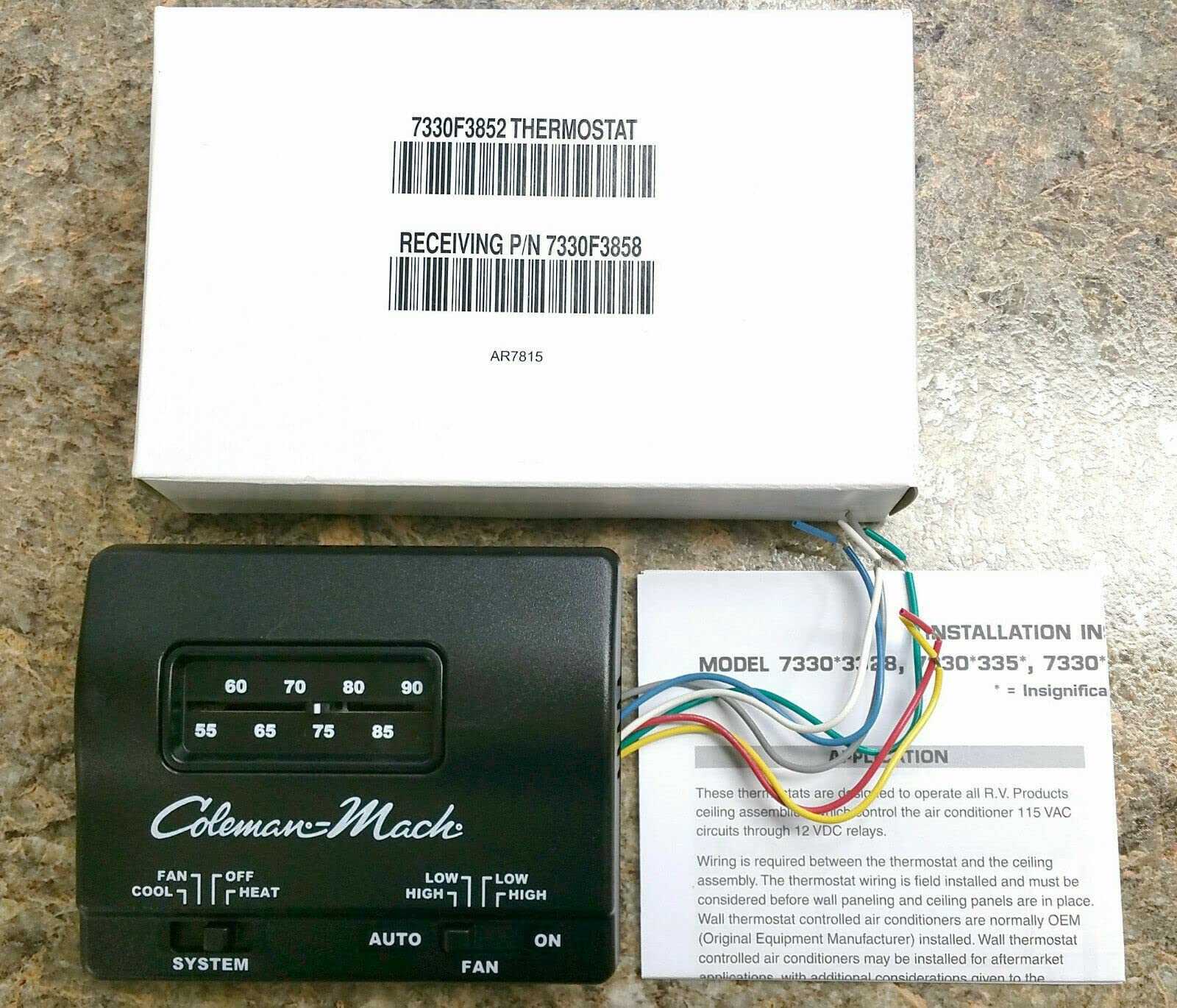 coleman mach ac wiring diagram