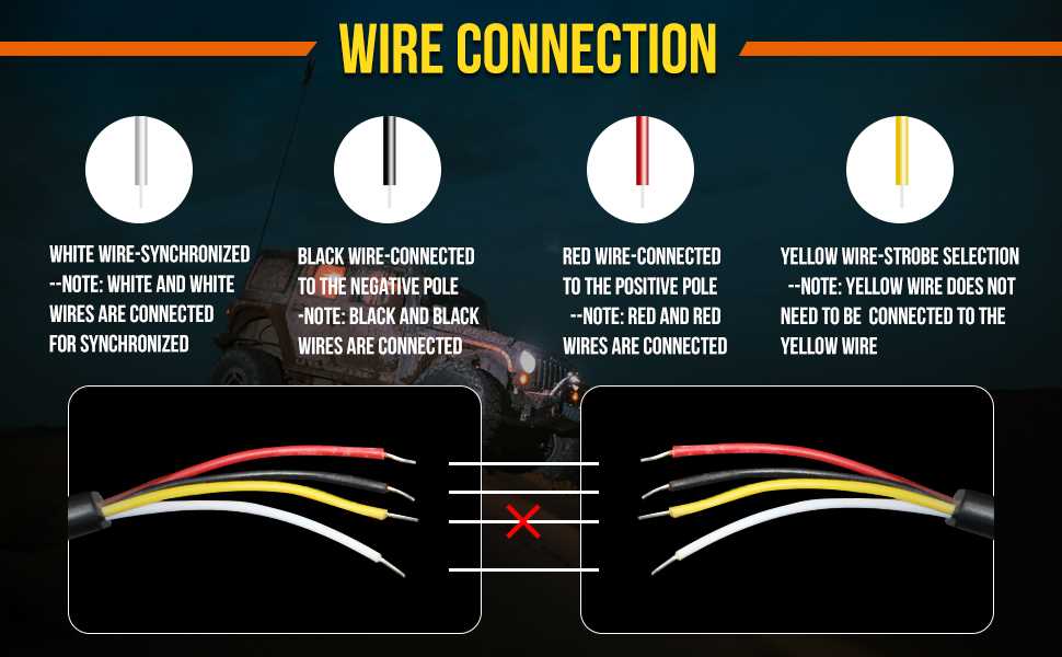 3 wire strobe light wiring diagram