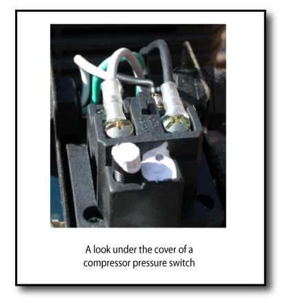 220 volt air compressor pressure switch wiring diagram