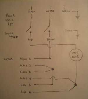 230 volt single phase wiring diagram